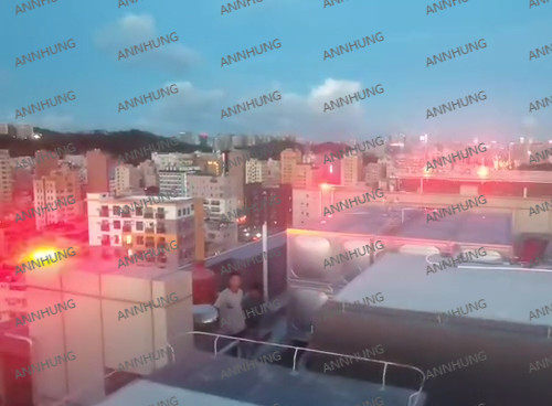Aktueller Firmenfall über Anhui Duofu Nine Mansion Projekt, LED mittlere Intensität Luftfahrt Hindernis Licht