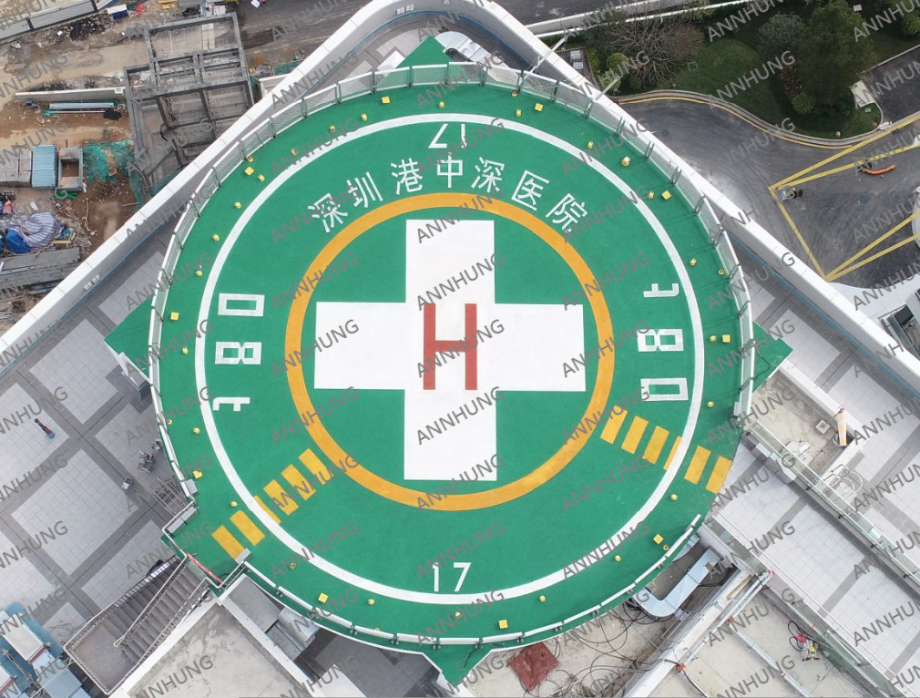 Aktueller Firmenfall über Installationsfälle von Helipadlicht