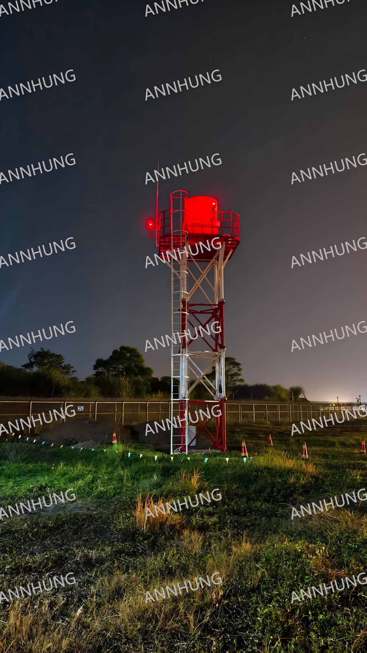 Aktueller Firmenfall über Aviation Obstruction Light Installation Case: AH-LI-B2 Low-intensity L810 Safety Light