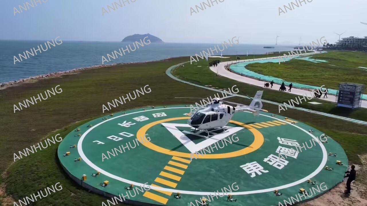 Aktueller Firmenfall über Coastal Heliport Light Installation Case: ICAO-Compliant LED Helipad Lighting for Safe Night Landings