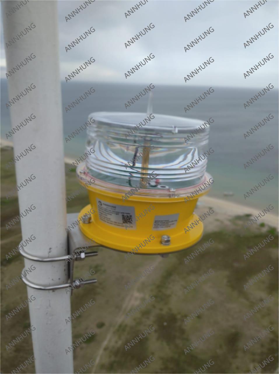 Aktueller Firmenfall über Solar Marine Lantern Installation Case: AH-LS-C IP68 IALA Navigation Lights