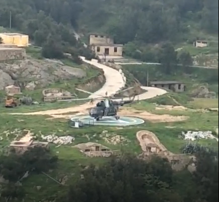 Aktueller Firmenfall über Hubschrauber-Landeplatz beleuchtet - Taishan-Insel-Notrettungsabteilung