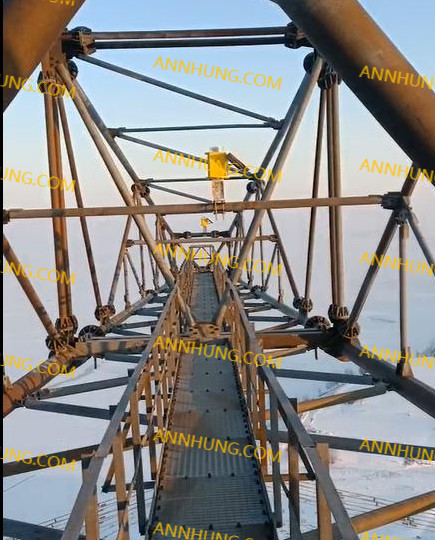 Aktueller Firmenfall über Fernleitungs-Neubau-Projekt 500KV Xingfu-Yongyuan, Solarmedium-intensität Luftfahrt-Hindernisfeuer