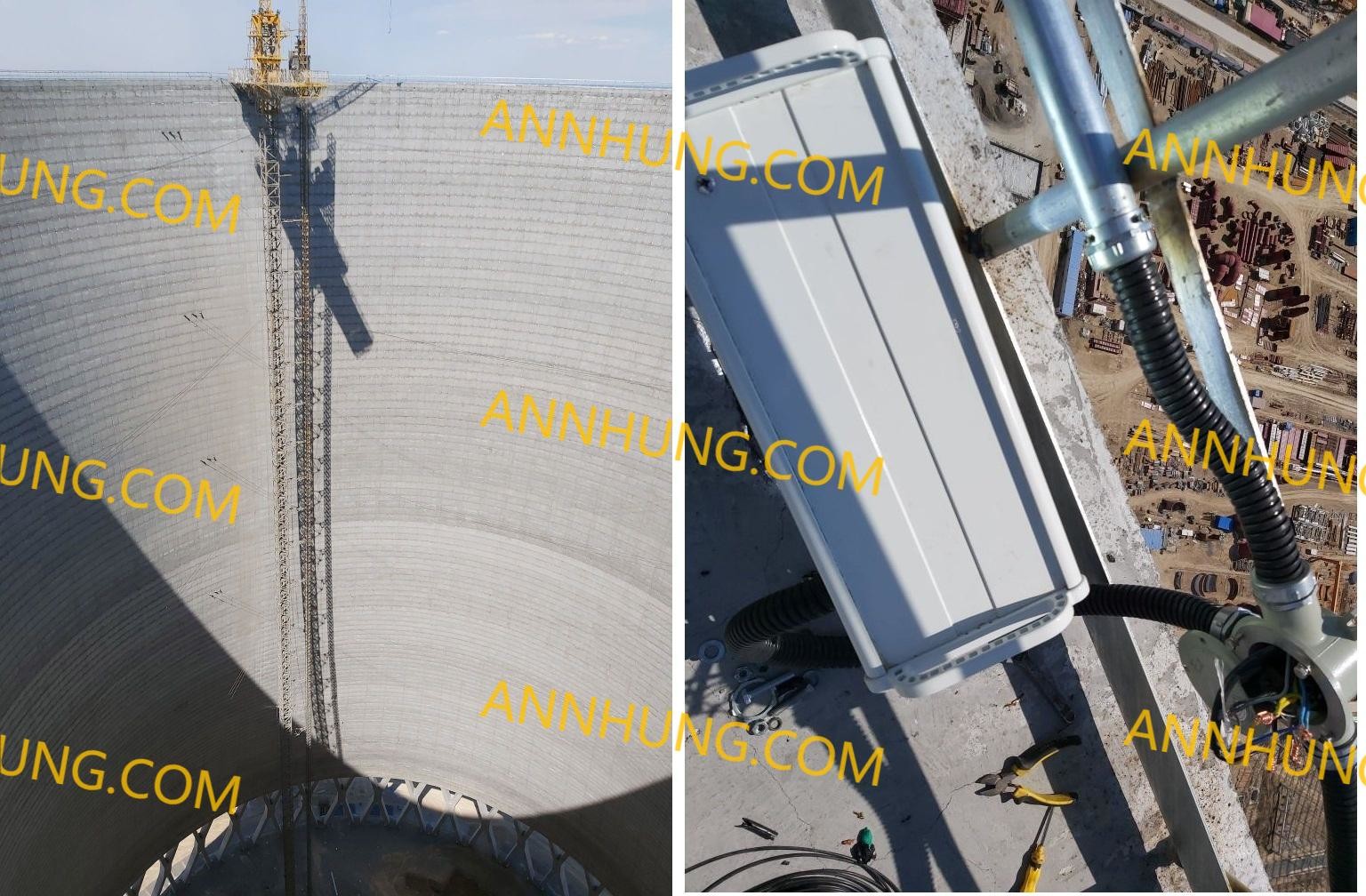Aktueller Firmenfall über Xinjiang-Produktion und Bau-Korps-7. Abteilungs-Fünftel und fünftes Industriepark 2×350MW Cogenerations-Projekt, Intensitätsluftfahrt-Hindernisfeuer