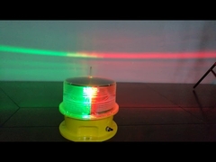 12cd Runway Edge Light Portable Airfield Silicon Solar 80m/S