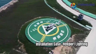 Installationsgehäuse der Heliport-Leuchte