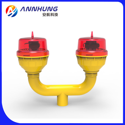Doppelt-Luftfahrt-Hindernisfeuer-wasserdichte Dip-Schalter LED-geringer Stärke L810
