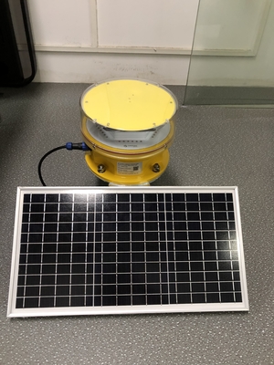 AH-MI-B2L LED mittleres Intensitäts-Luftfahrt-Hindernisfeuer-angetriebene ausstrahlende rote Solarfarbe