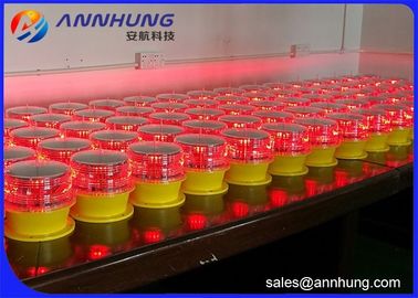 Rotes LED-Luftfahrt-Hindernisfeuer mit G-/Mkontrollfunktion für Turm