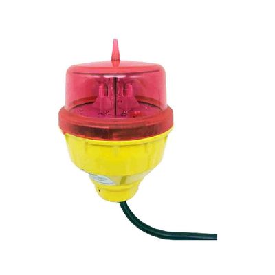 32,5 cd Lichtintensität, IP66 wasserdichtes LED-Luftfahrt-Hindernisfeuer mit 100.000 Stunden LED-Lebensdauer