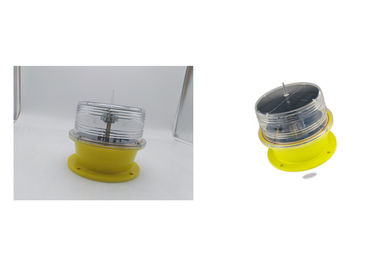 Hohe Flugzeug-Warnlichter des Gebäude-IP68 Druckguss-Aluminiumlampen-Körper 3.7V