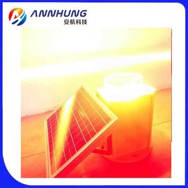 Roter blinkender Solarturm Lightion IP66 20FPM 30FPM 2000cd