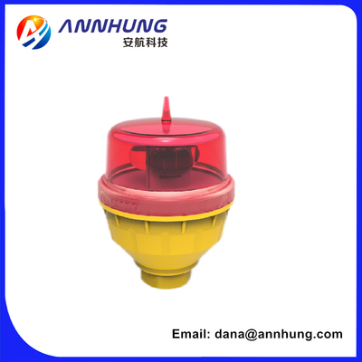 Anti-UVsolarluftfahrt-Hindernisfeuer GPS-Synchronisierungs-monokristallines Silikon