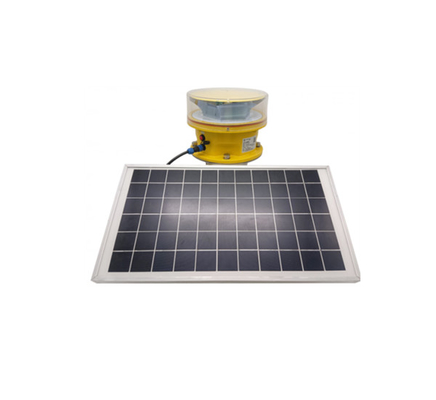 Intensitäts-Luftfahrt-SolarHindernisfeuer ICAO angetriebenes mittleres