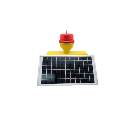 FAA 130 m/s LED-Warnmarkierung für Solar-Hindernisfeuer für Flugzeuge mit geringer Intensität